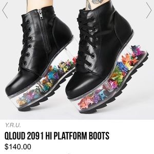 QLOUD Hi Platform Boots YRU